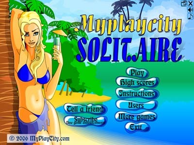 MyPlayCity Solitaire Screenshot